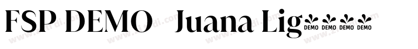 FSP DEMO   Juana Lig字体转换